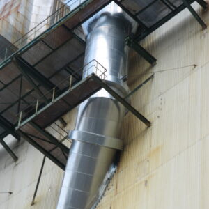 Gas turbine exhaust gas ducts, expansion joints, gas boiler's skin casing